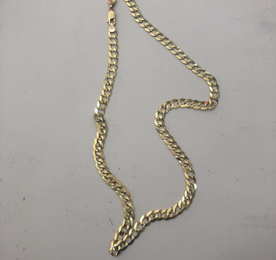 Cadena italiana tejido CUBANAS 