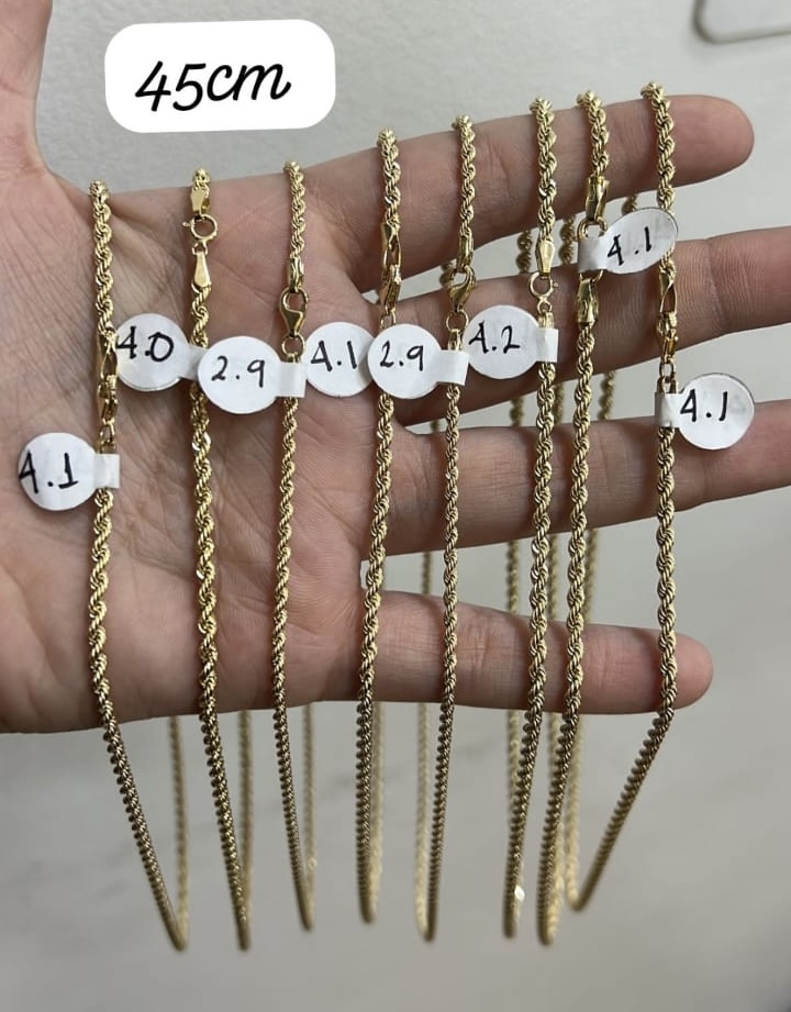 Cadena italiana tejido CHINO 