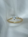 Anillo solitario Aura ❤️
