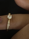Anillo solitario Juli