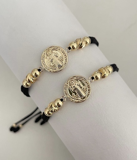Pulsera san Benito  4 balinés 